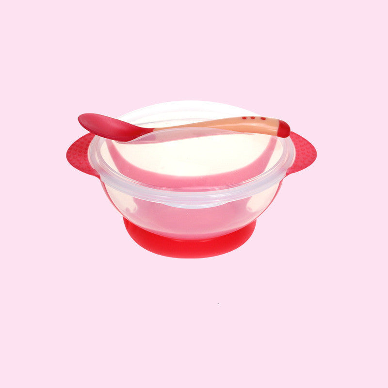 Baby Suction Cup Bowl Set Non-slip And Anti-drop Bowl