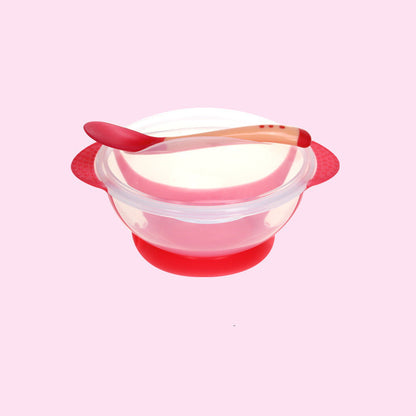 Baby Suction Cup Bowl Set Non-slip And Anti-drop Bowl
